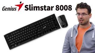 Genius SlimStar 8008 bemutató Unboxing [upl. by Ettenaj953]