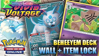 Beheeyem Item Lock Deck Walls with Altaria and Alolan Persian GX Pokemon TCG [upl. by Kliber]