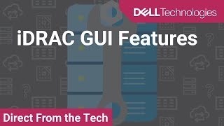 iDRAC GUI Features [upl. by Zins]