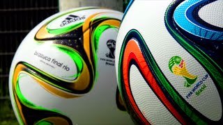 Adidas Brazuca Final Rio vs Classic  FIFA World Cup Ball  Comparison amp Tech Talk [upl. by Egduj821]