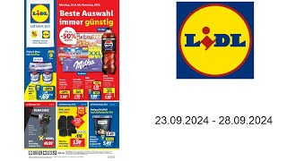 Lidl Prospekt DE  vom 2309 bis 28092024 [upl. by Millhon511]