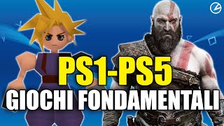 I 5 giochi fondamentali di PlayStation da PS1 a PS5 uno per ogni console [upl. by Audwen510]