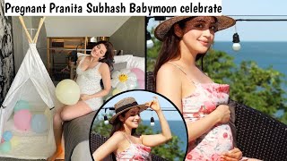 Pranitha Subhash celebrate Babymoon in Maldives with Nitin Raju  Pranitha Subhash [upl. by Matelda]