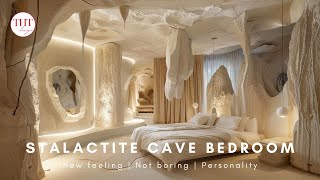 Stalactite cave bedroom design creates a new feeling that is never boring [upl. by Notneb690]