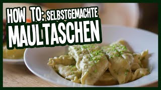 Schwäbische MAULTASCHEN selber machen  HOW TO [upl. by Hamid154]