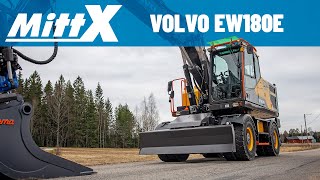 MittX till Volvo EW180E [upl. by Kubetz692]