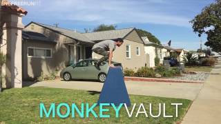 10 Beginner Parkour and Free Running Vaults Slow Motion [upl. by Etteluap]