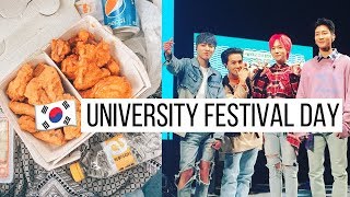 Day in the Life of a Korean University Student  SNU Festival ft WINNER [upl. by Stevena367]