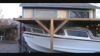 Glasspar Del Mar quotA Little Updatequot classic fiberglass cruiser Cuddy cabin [upl. by Faust]