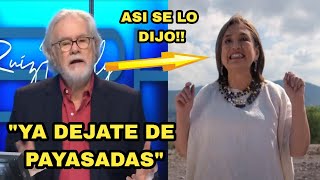 SE ACABÓ CHAYOTERO DEJÓ HUM1LLADA A XOCHITL GÁLVEZ Y LE DICE QUE YA NO LE AYUDARÁ A ELLA EN NADA [upl. by Carlye]