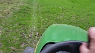 My X728 first time mowing [upl. by Eenwat]