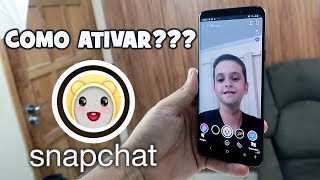 FILTRO DE BEBÊ DO SNAPCHAT VIRALIZA  APRENDA A ATIVAR [upl. by Javed]