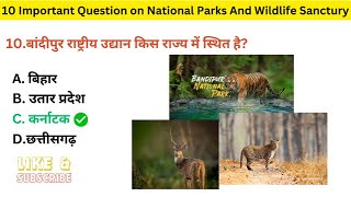 National Parks of India Quiz  India Geography Quiz  GK  National Parks and their States  Quiz [upl. by Seldon]