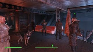 Fallout 4  Dogmeat salutes Elder Maxson after adress [upl. by Sirrah772]