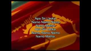 National Anthem of Sri Lanka  English Lyrics [upl. by Efron]