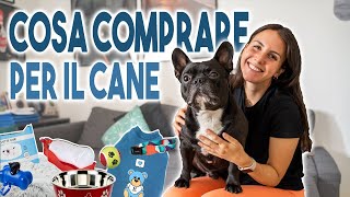 COSA COMPRARE PER LARRIVO DI UN CANE 🐶🛍  lista completa [upl. by Esiole311]