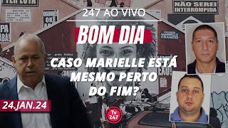 Bom dia 247 Caso Marielle está mesmo perto do fim 24124 [upl. by Aoh395]