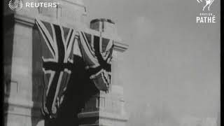 FRANCE Mrs Botha unveils South African Memorial to soldiers killed at Delville Wood 1926 [upl. by Anirod]