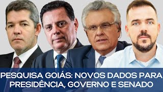 PESQUISA GOIÁS NOVOS DADOS PARA PRESIDÊNCIA GOVERNO E SENADO [upl. by Emma669]