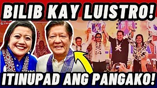 PBBM Bilib kay Cong Luistro Magtatayo ng Tatlong School Buildings [upl. by Hsreh]