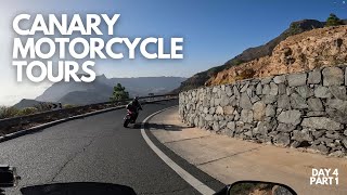 DAY 4 with Canary Motorcycle Tours in Gran Canaria  Tackling the notorious GOAT TRACK part 1 [upl. by Chretien171]