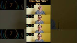 Reduce Face Fat In 7 Days  Easy in Home [upl. by Noiemad]