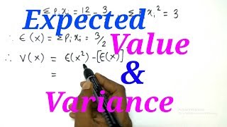 Probability  Expected Value Variance amp Standard Deviation  0304 Marks  HSC12th Sci Com amp Art [upl. by Anattar]