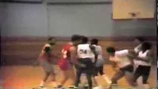 Wurtsmith Air Force Base intramural Baskeball fight [upl. by Boot]