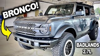 2021 Ford Bronco Badlands Sasquatch 27L FULL Exterior amp Interior Walkaround  Under The Hood [upl. by Anrev]