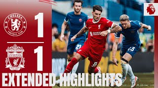 EXTENDED Highlights Chelsea 11 Liverpool  Match action from Reds Premier League opener [upl. by Fevre]