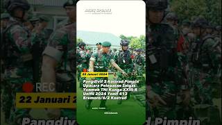 Pangdivif 2 Kostrad Pimpin Pelepasan Satgas Yonmek TNI Konga XXIIIR Unifil 2024 Yonif 413Bremoro [upl. by Roskes]