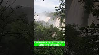 CATARATAS del IGUAZÚ SENDERO SUPERIOR [upl. by Xer898]