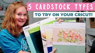 5 Cricut Cardstock Types You Need to Try Today [upl. by Vescuso987]