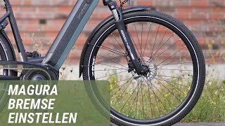 Magura Bremsen einstellen bei Fahrrädern und EBikes  Prophete [upl. by Enyalahs]