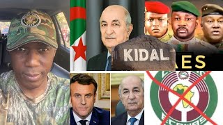 Très très urgent C0mpl0ts de récupérer Kidal des mercenaires en Algérie La CEDEAO vs AES [upl. by Araj]