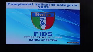 Campionati FIDS 2023  Standard Senior III Cl AS e A 2° turno eliminatoria [upl. by Coombs254]