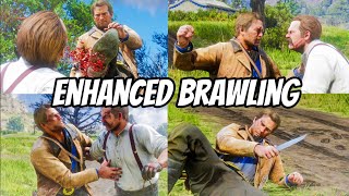 Every Style in the Enhance Brawling Mod  Red Dead Redemption 2 HandtoHand Combat [upl. by Nathanson613]