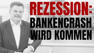 Rezession kommt  Börsencrash Bankencrash  Warum der Bankenkollaps unvermeidbar ist [upl. by Aerdnuahs316]