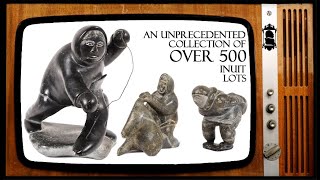 An unprecedented collection of over 500 Inuit carvings Artworks and more [upl. by Ycram]