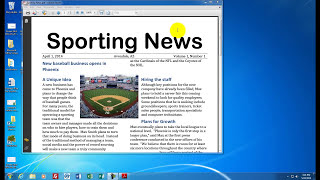 Microsoft Publisher 03 How to create a two column newsletter [upl. by Naehs753]