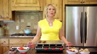 Raclette Cooking—How to Use the Velata Raclette Grill [upl. by Enitnemelc548]