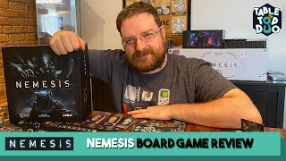 Nemesis Board Game Review from Awaken Realms Nemesis Lockdown Kickstarter First Wave [upl. by Garcia853]