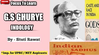 GS Ghurye  Pioneer of Indian sociology and a Indologist [upl. by Erland]