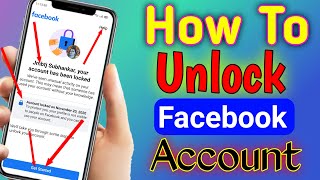 How To Unlock Facebook Account  Your account has been locked facebook Confirm your identity problem [upl. by Eenej]