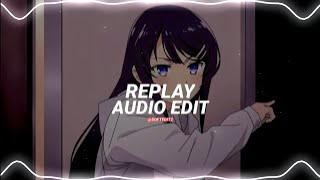 replay   shawtys like a melody   iyaz edit audio [upl. by Dominick512]