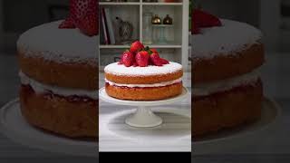 Victoria sponge cake [upl. by Ellevart]