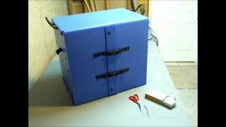 Making a Corrugated Plastic Chuck Box [upl. by Bergerac]