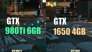 GTX 1650 vs GTX 980 Ti [upl. by Ramso]