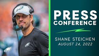 Shane Steichen quotPlaying Really Good Footballquot  Philadelphia Eagles Press Conference [upl. by Siver655]