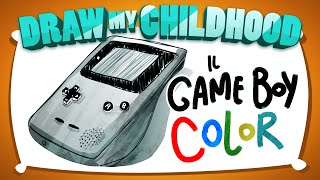 Il mio GAME BOY COLOR  Draw my Childhood • Fraffrog [upl. by Caiaphas]